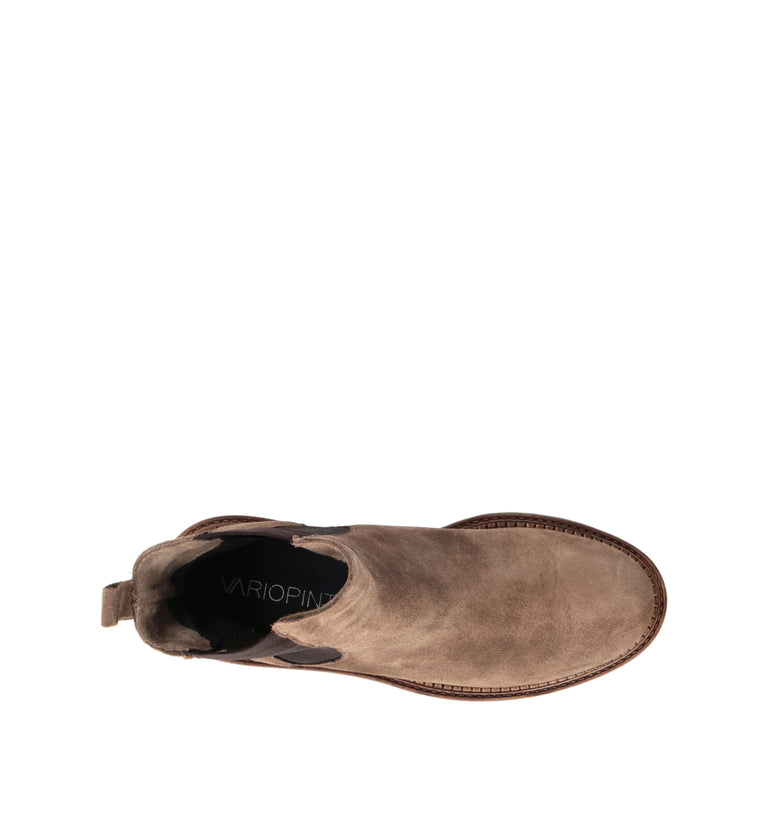 VARIOPINTO Beatles donna taupe in suede