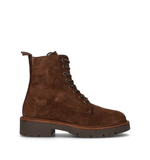 VARIOPINTO Anfibio donna marrone in suede