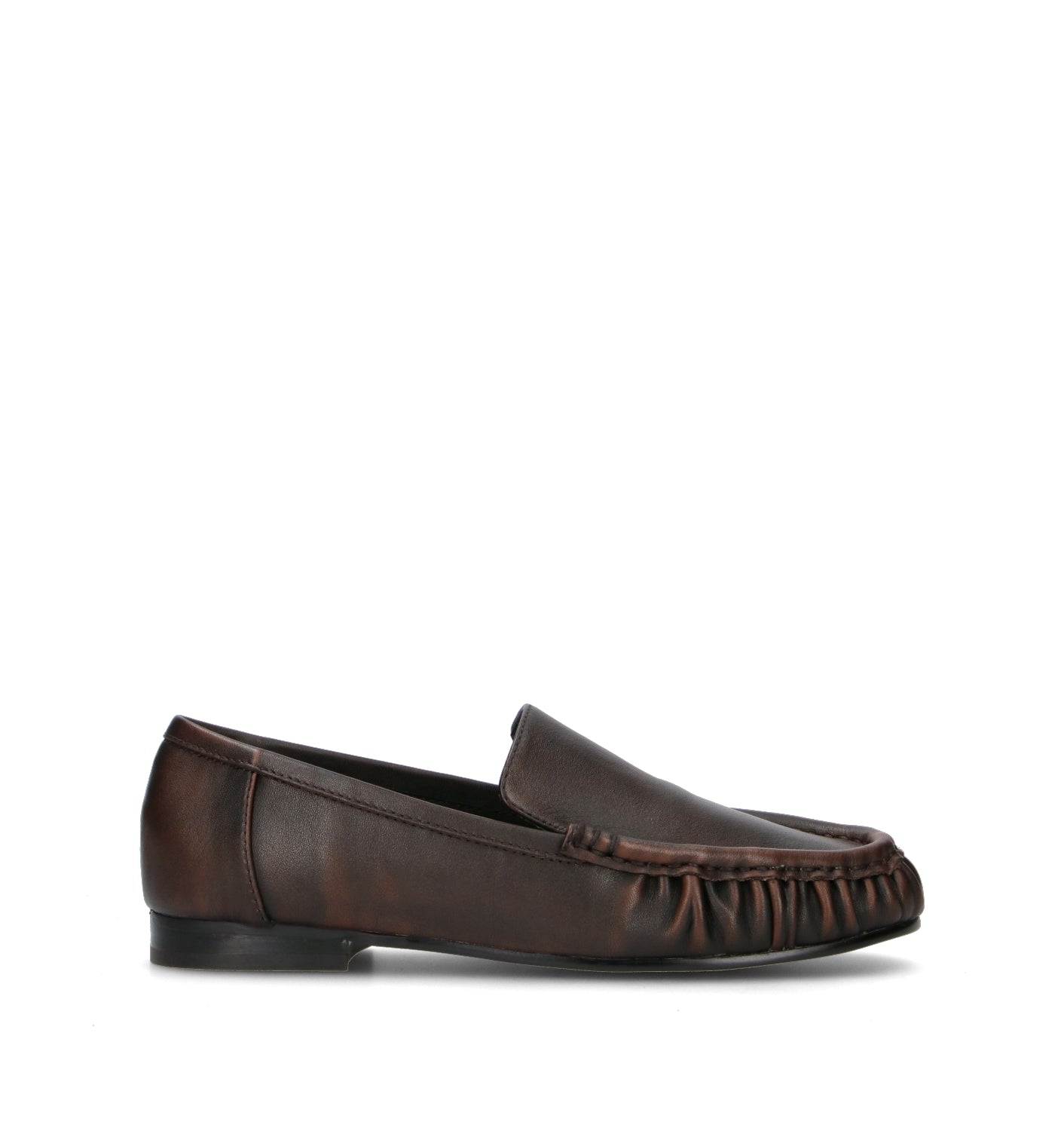 BIBI LOU Mocassino donna marrone in pelle