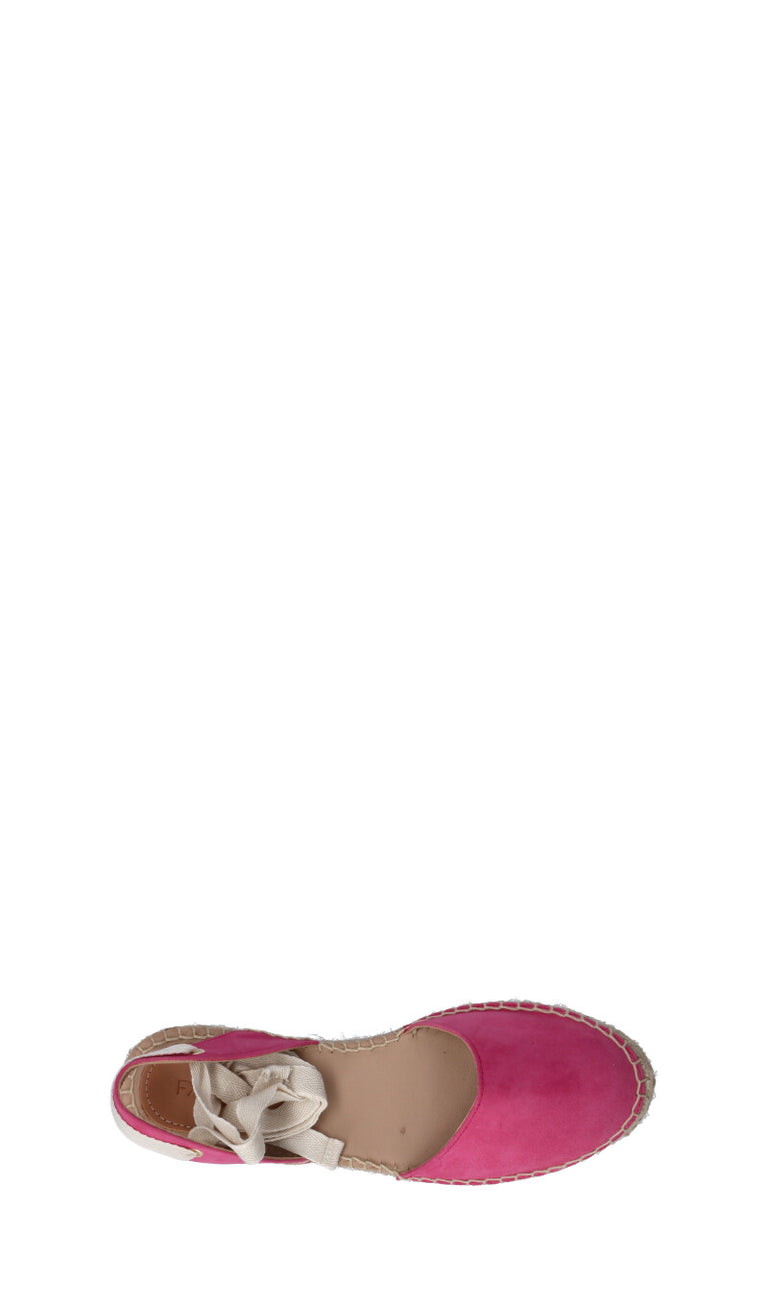 FRAU Campeggina donna rosa in suede