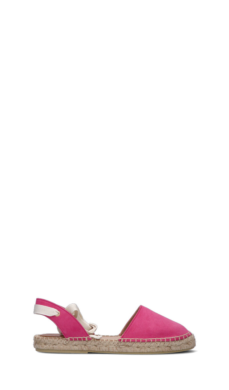 FRAU Campeggina donna rosa in suede