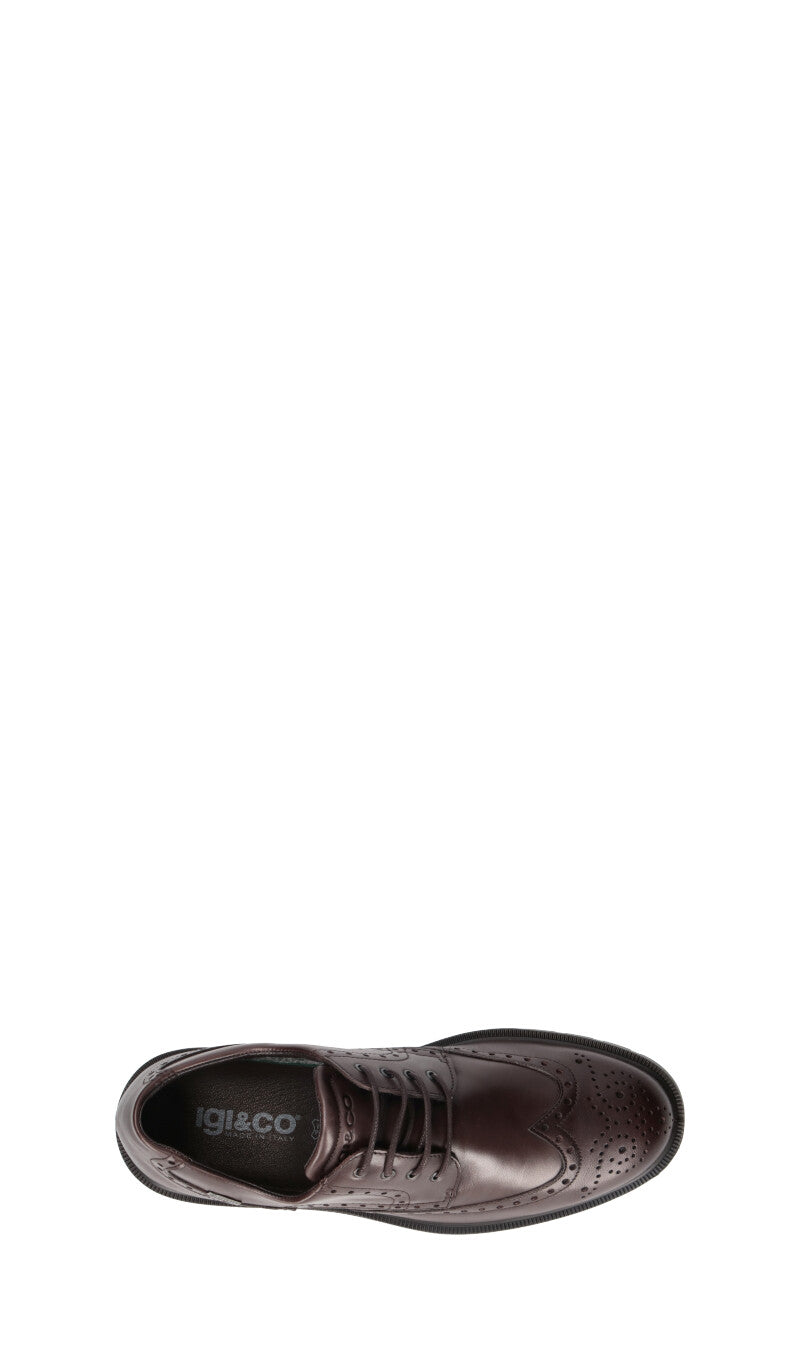 IGI&CO Stringata uomo marrone in gore-tex