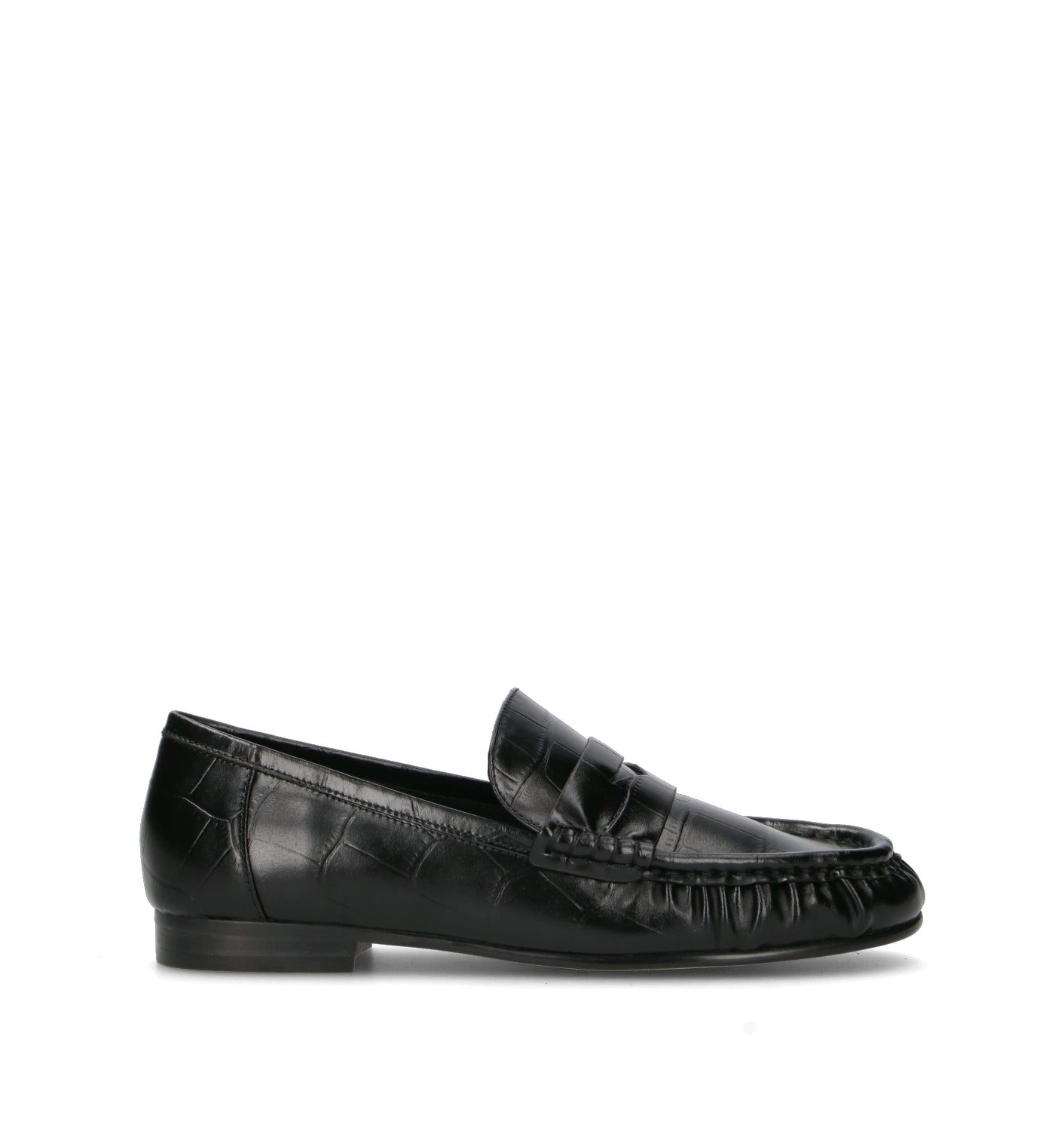 BIBI LOU Mocassino donna nero in pelle