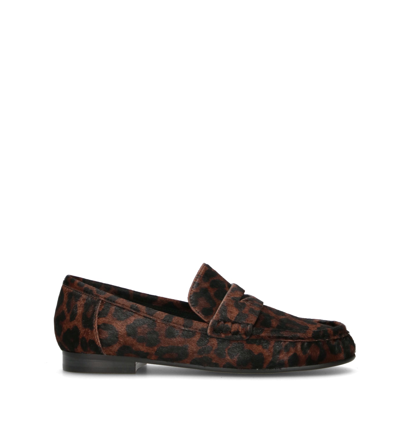 BIBI LOU Mocassino donna leopardato in cavallino