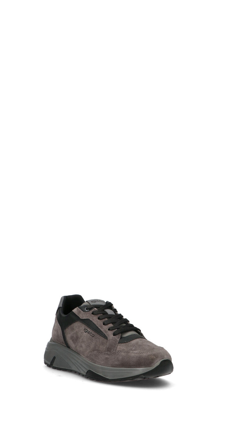 IGI&CO Sneaker uomo antracite in suede