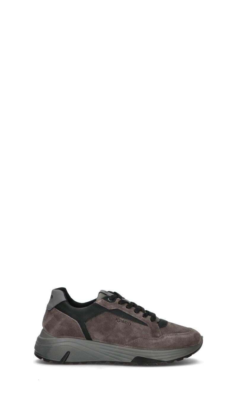 IGI&CO Sneaker uomo antracite in suede