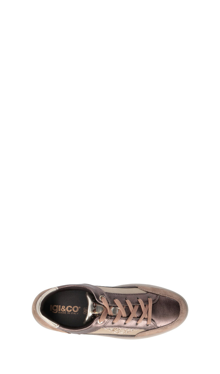 IGI&CO Sneaker donna bronzo in pelle