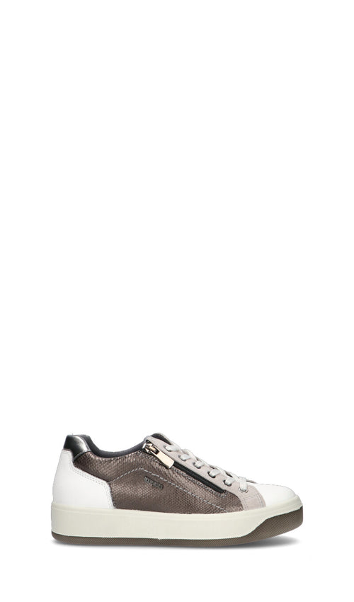 IGI&CO Sneaker donna bianca/argento in pelle