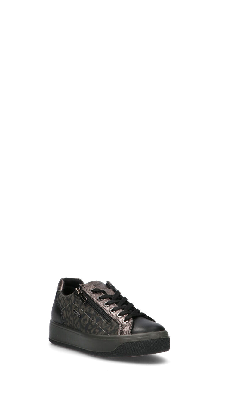 IGI&CO Sneaker donna nera in pelle