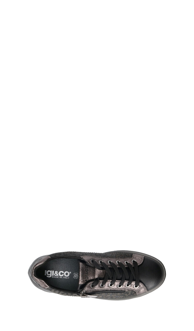 IGI&CO Sneaker donna nera in pelle