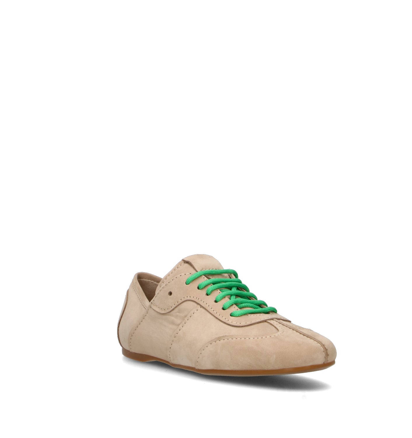 GUGLIELMO ROTTA Sneaker donna taupe in nabuk