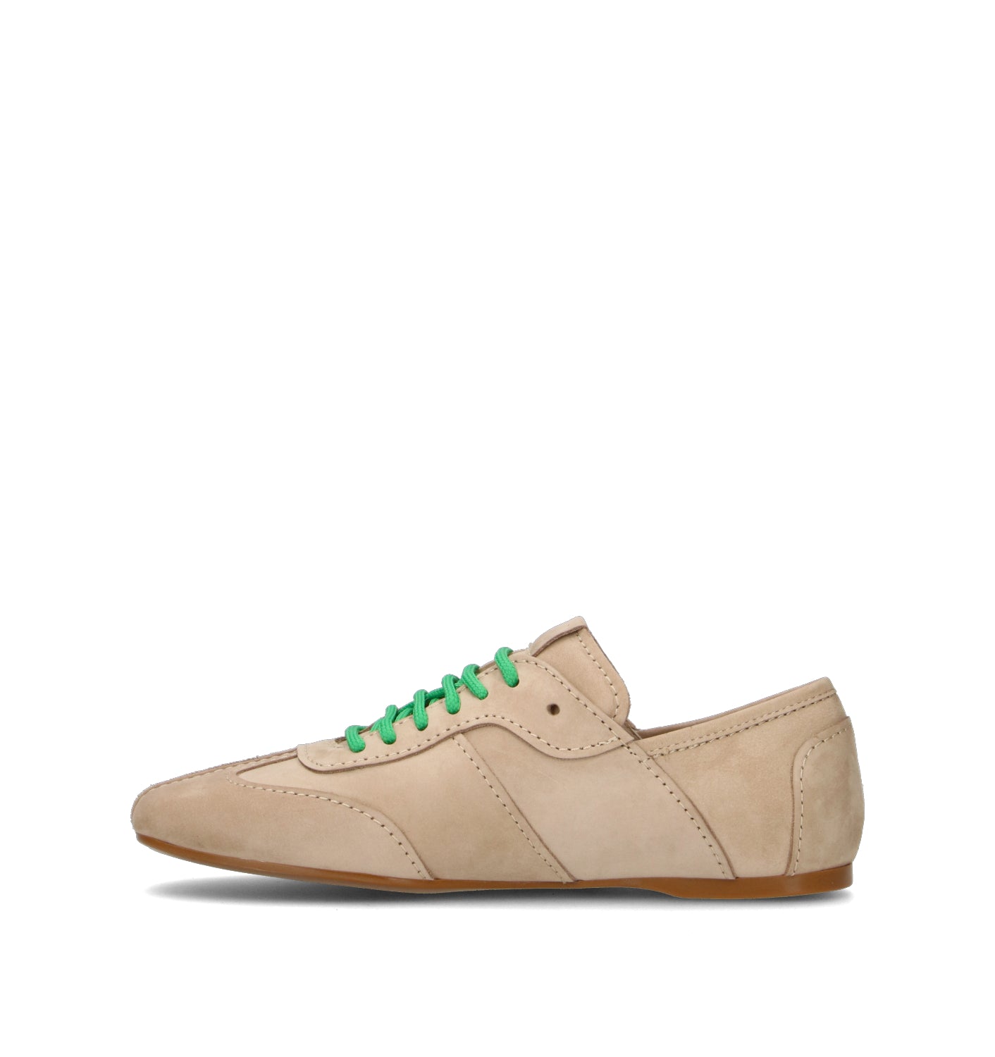 GUGLIELMO ROTTA Sneaker donna taupe in nabuk