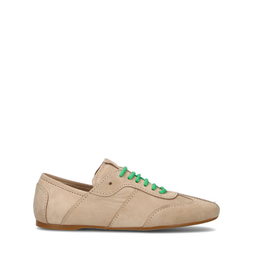 GUGLIELMO ROTTA Sneaker donna taupe in nabuk