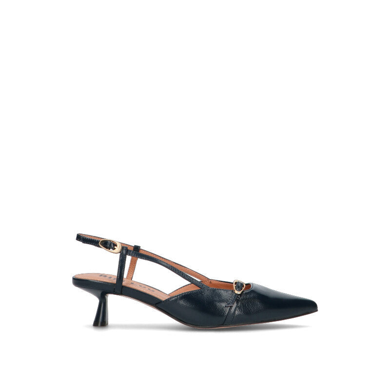 BIBI LOU Slingback donna blu in pelle