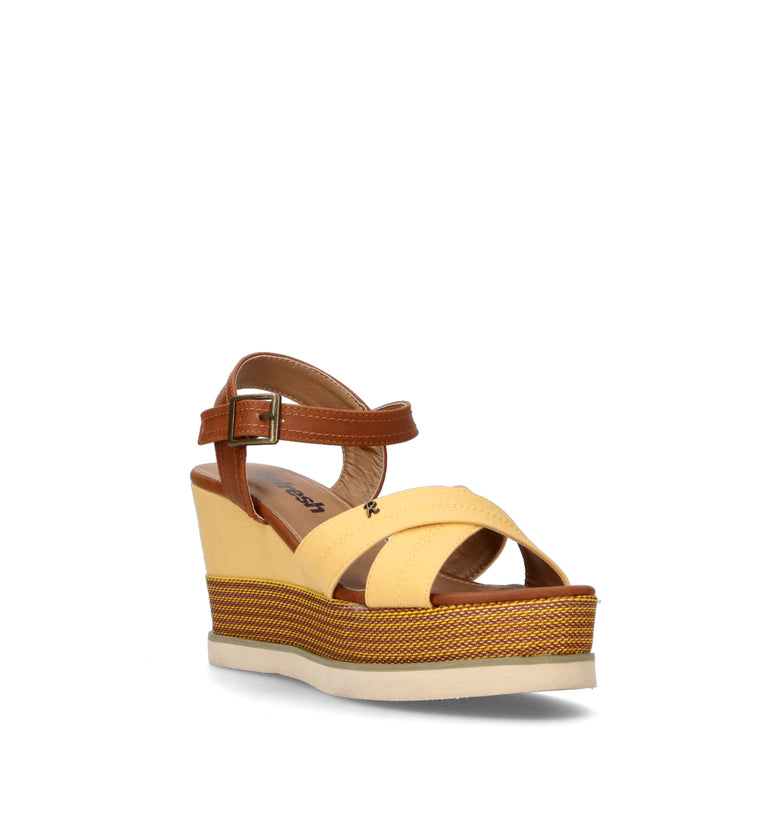 XTI FOOTWEAR Sandalo donna giallo