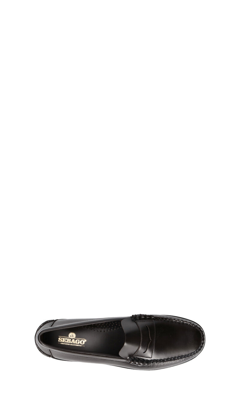 SEBAGO Mocassino uomo caffè in pelle