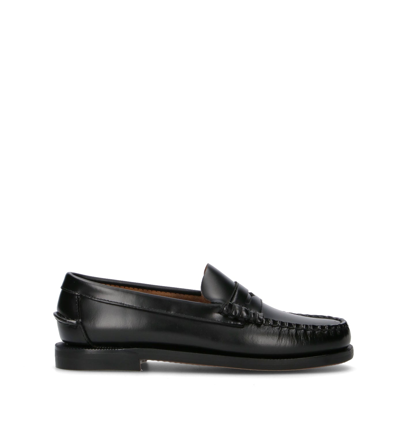 SEBAGO Mocassino donna nero in pelle