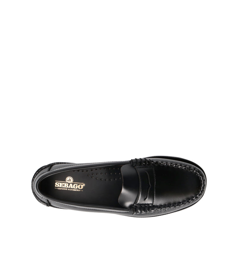 SEBAGO Mocassino donna nero in pelle