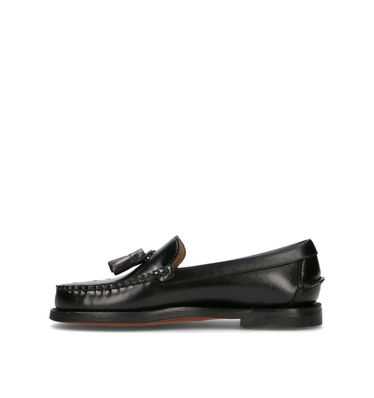 SEBAGO Mocassino donna nero in pelle