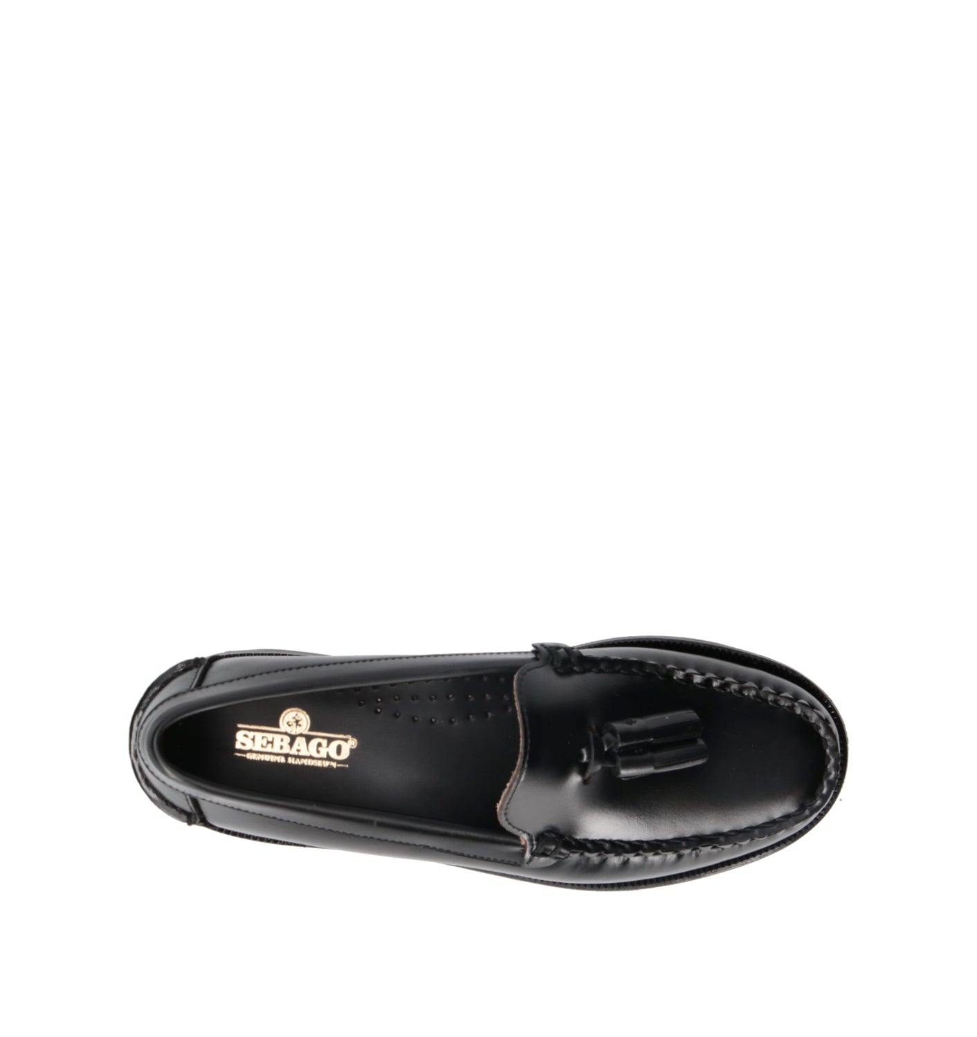 SEBAGO Mocassino donna nero in pelle
