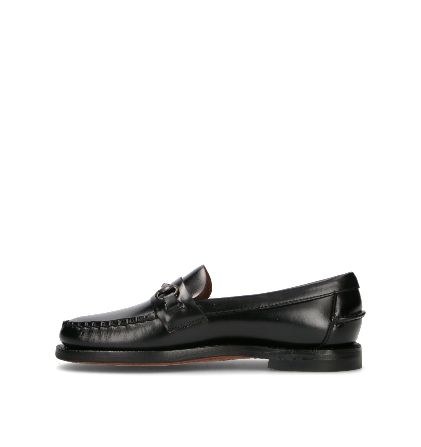 SEBAGO Mocassino donna nero in pelle