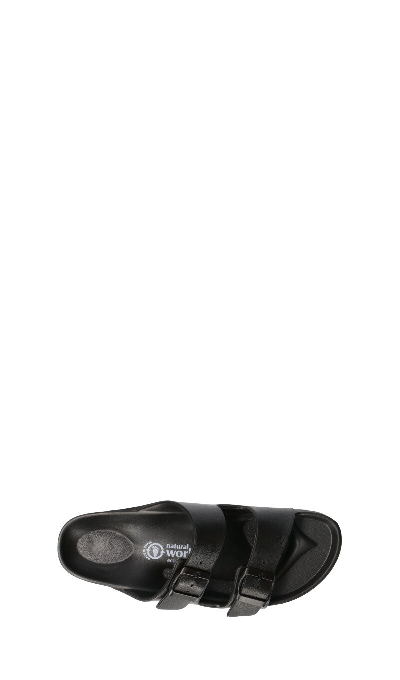 NATURAL WORLD Ciabatta uomo nera