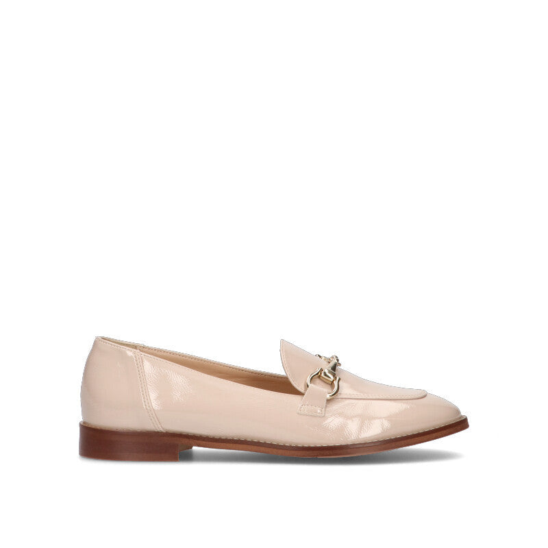 REBECCA VAN DIK Mocassino donna nude
