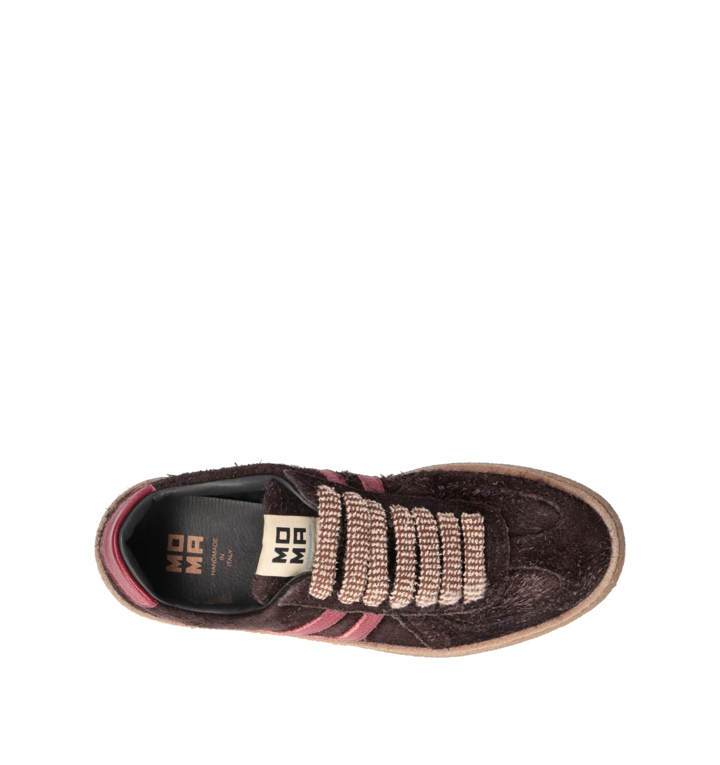 MOMA Sneaker donna testa di moro in suede