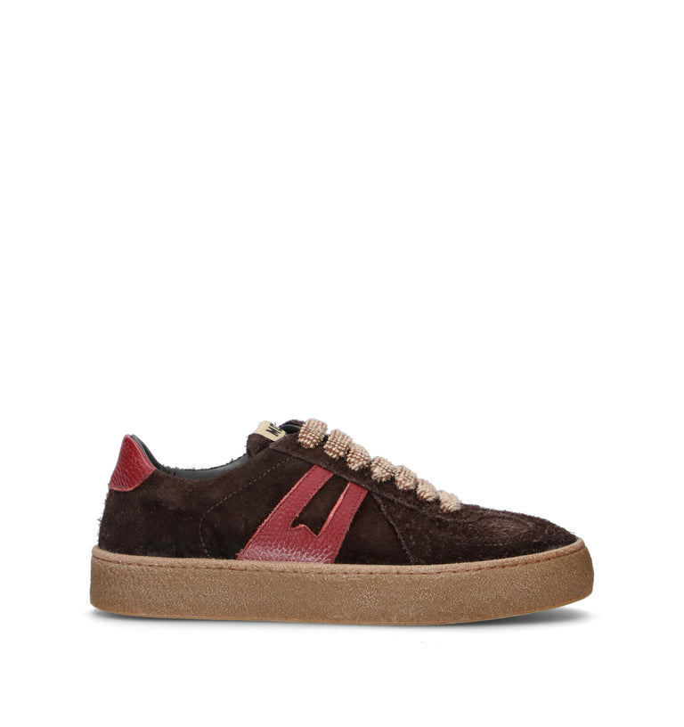 MOMA Sneaker donna testa di moro in suede