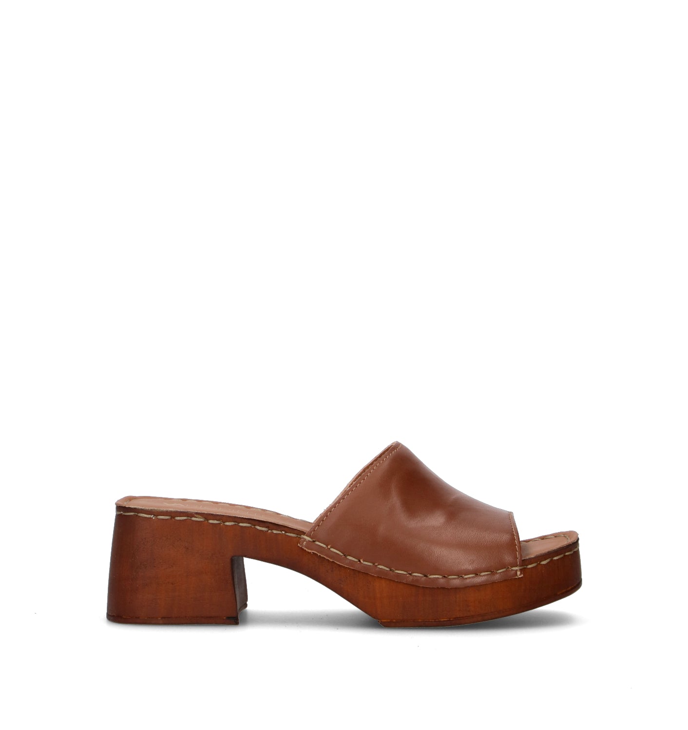 VARIOPINTO Sandalo donna cognac in pelle