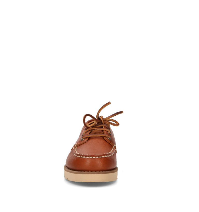 SEBAGO Scarpa barca uomo marrone in pelle