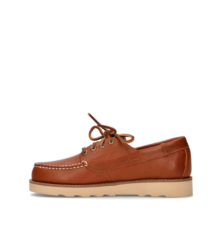 SEBAGO Scarpa barca uomo marrone in pelle