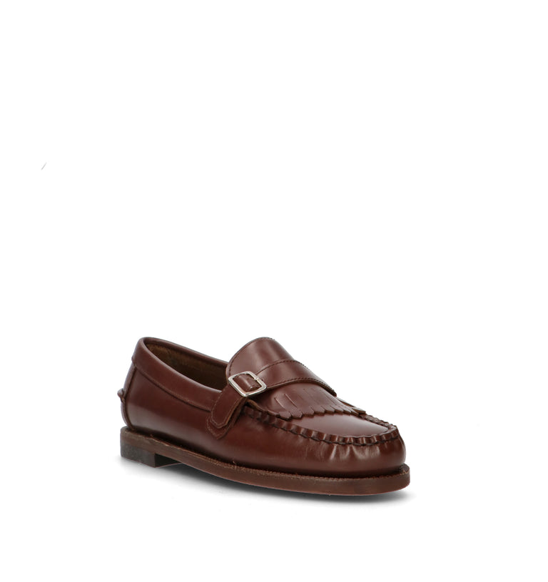 SEBAGO Mocassino donna marrone in pelle