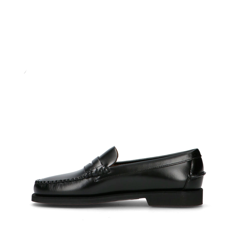 SEBAGO Mocassino donna nero in pelle
