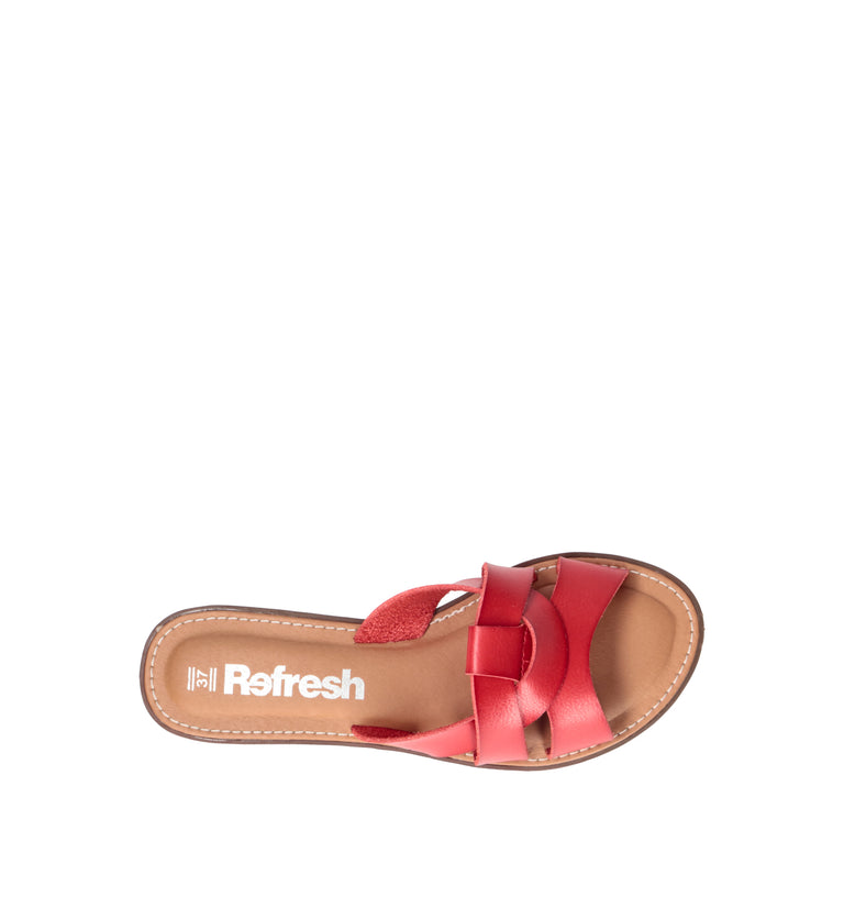 XTI FOOTWEAR Ciabatta donna rossa