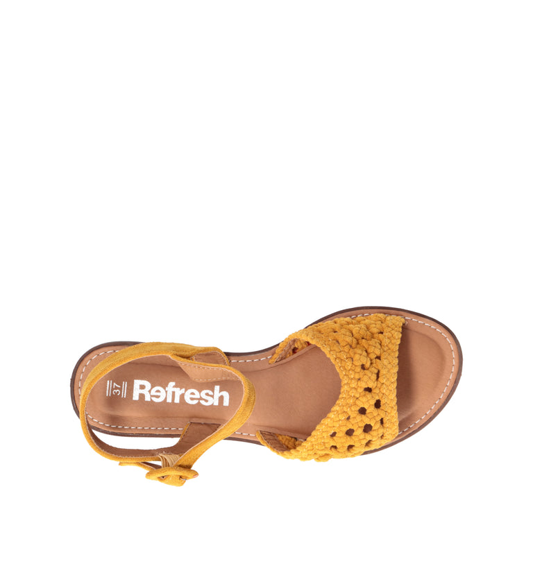 XTI FOOTWEAR Sandalo donna giallo
