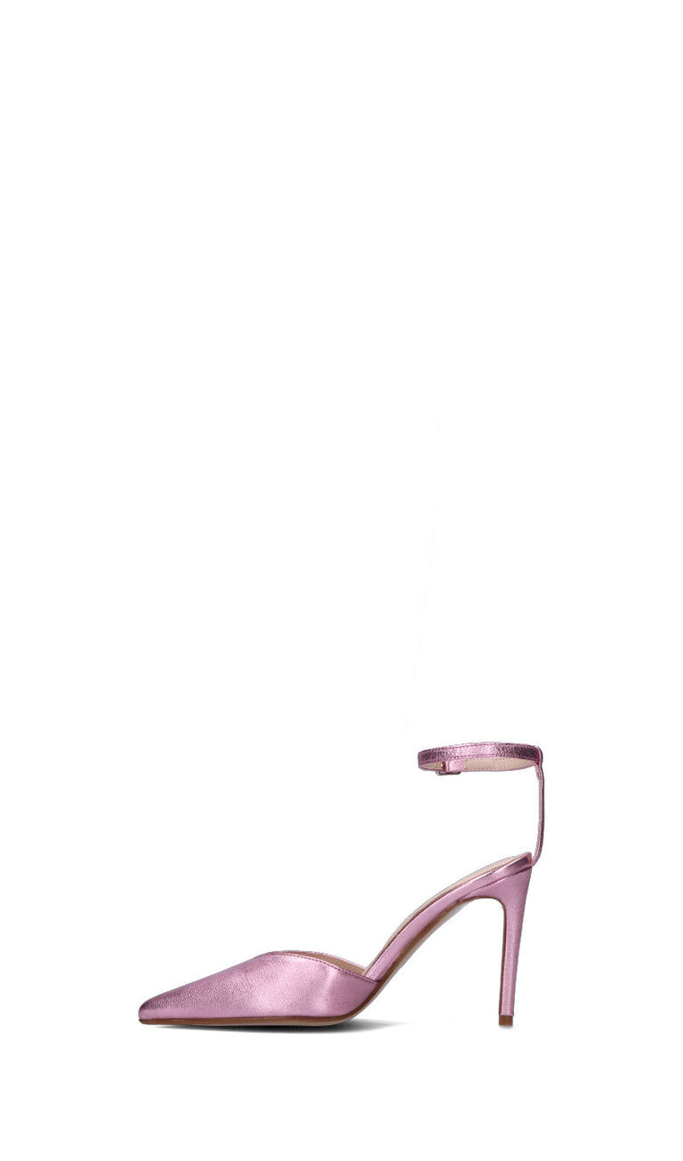 LARA MAY Slingback donna rosa in pelle