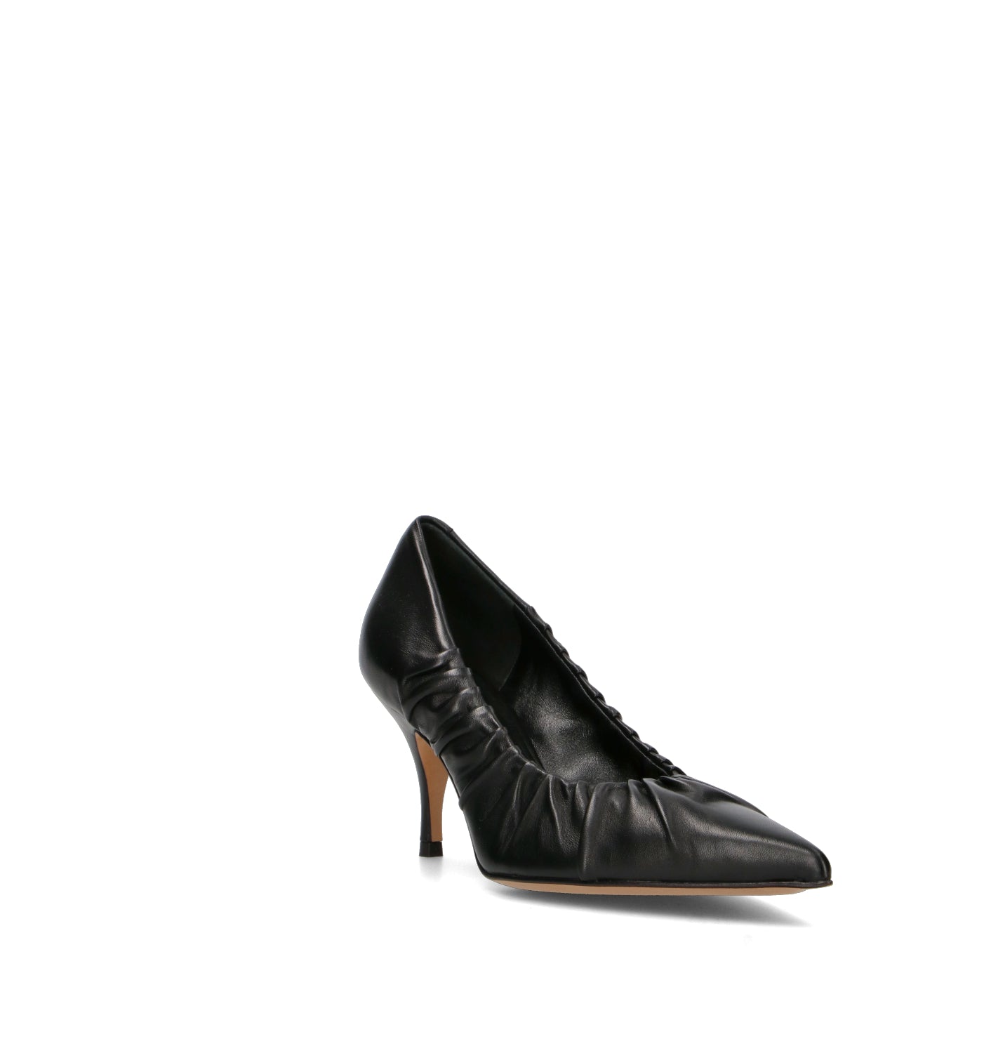 GUGLIELMO ROTTA  Décolleté donna nera in pelle
