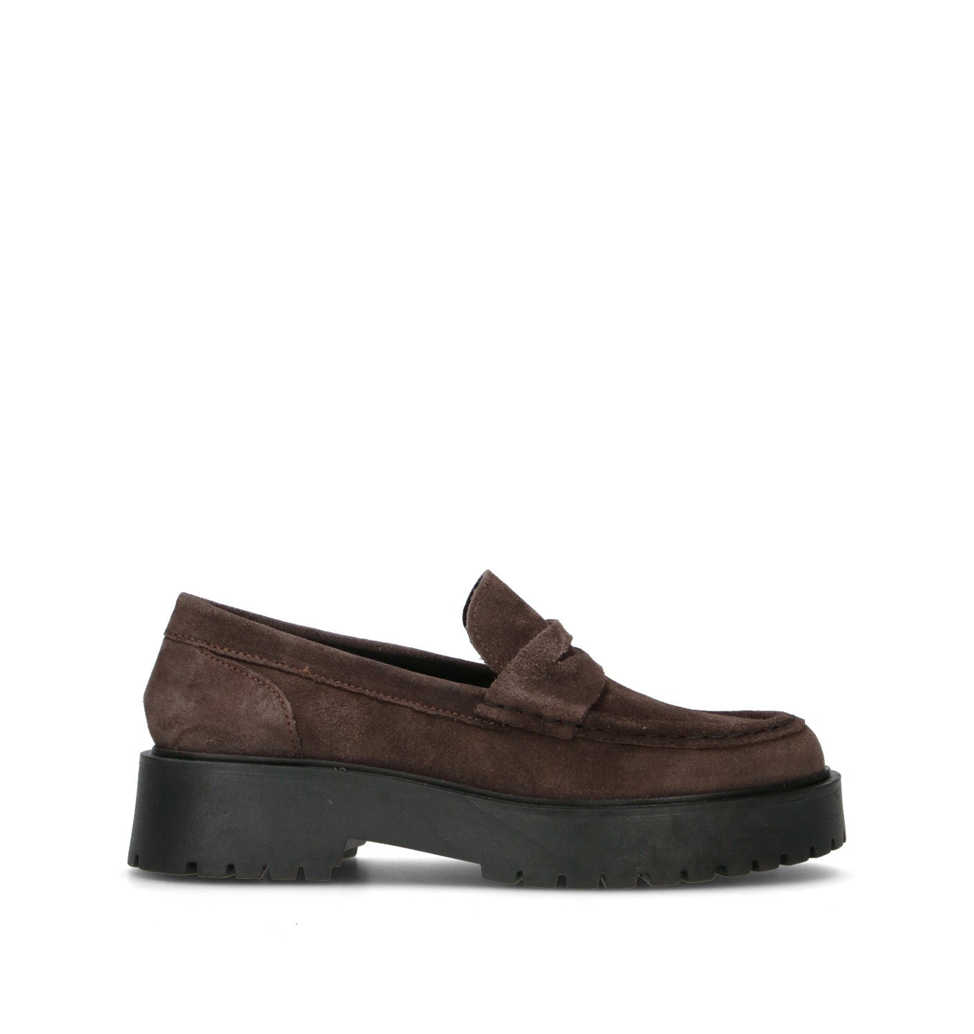 RIZZOLI Mocassino donna fumo in suede