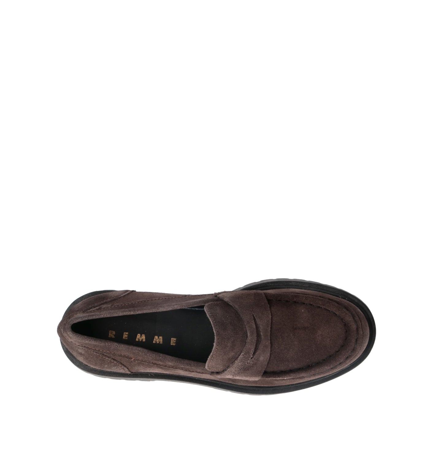 RIZZOLI Mocassino donna fumo in suede