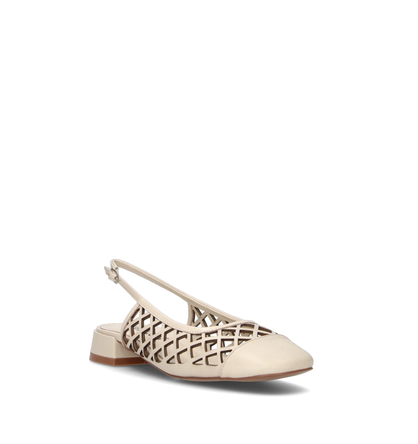 BIBI LOU Slingback donna bianca in pelle