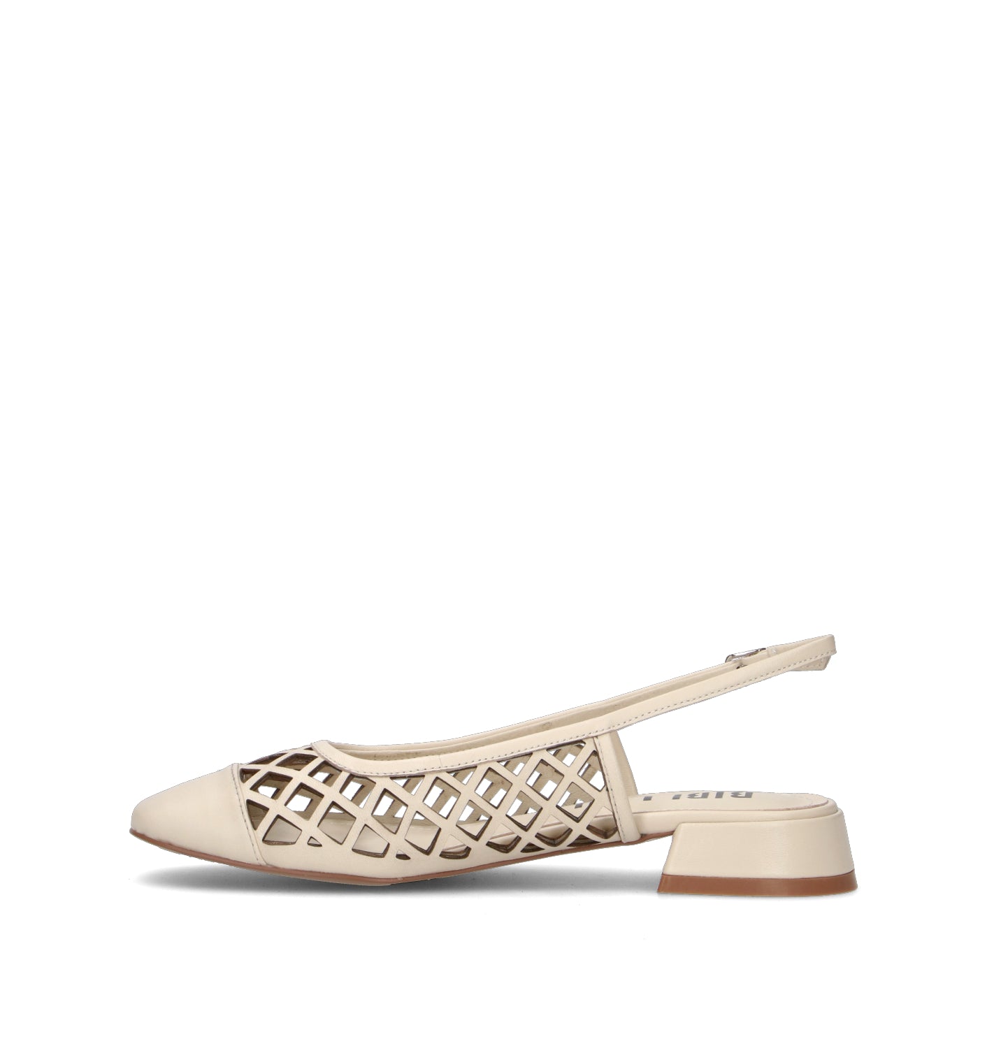 BIBI LOU Slingback donna bianca in pelle