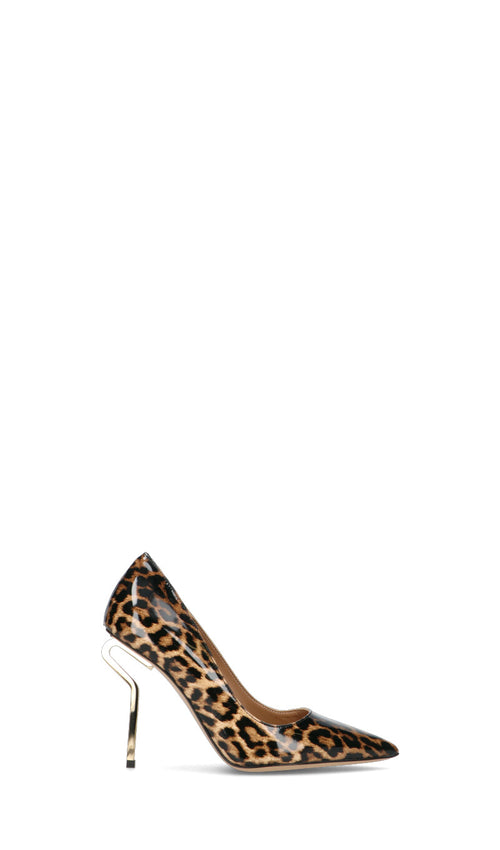 WO MILANO Décolleté donna maculata in pelle