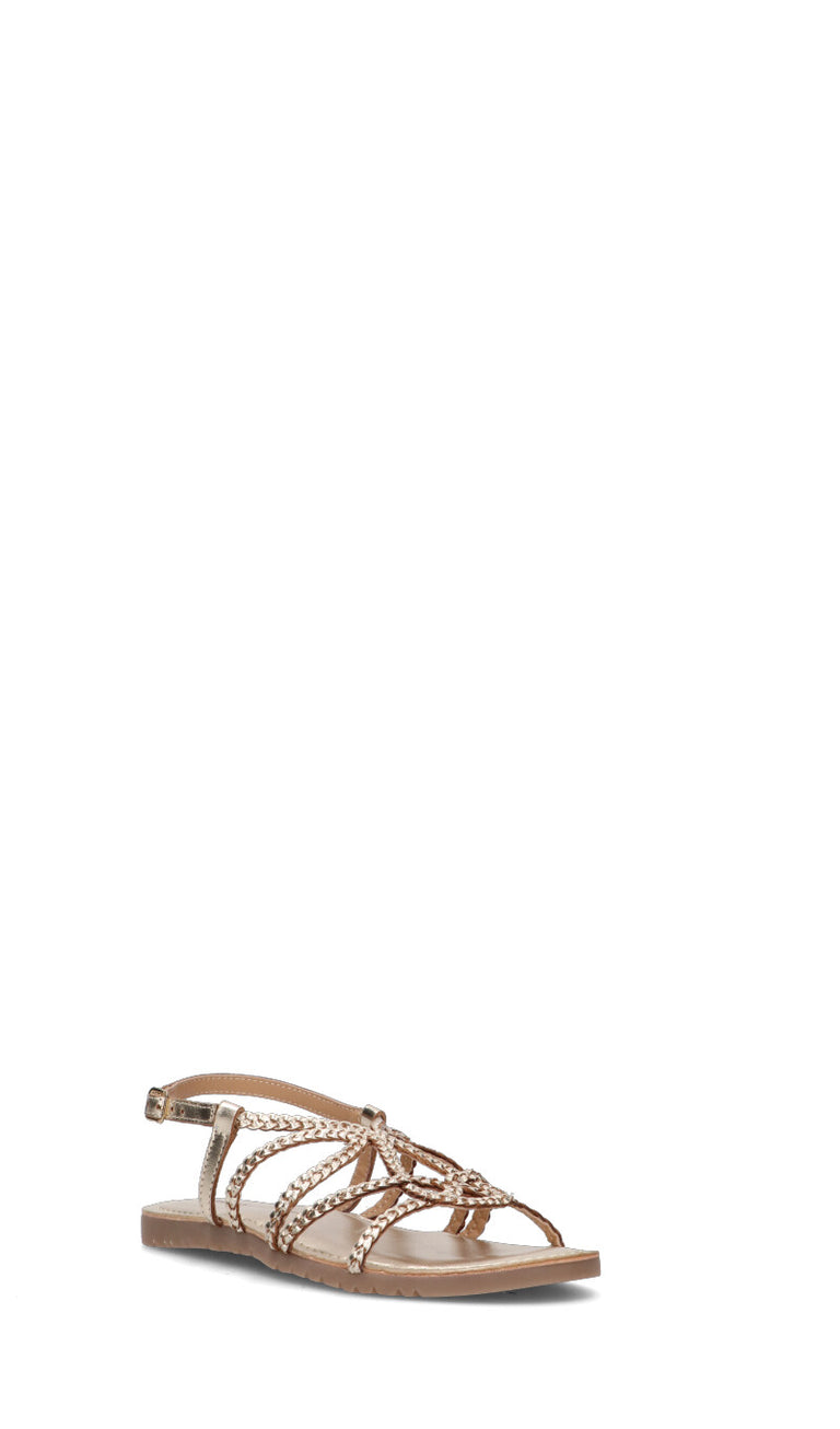 GIOSEPPO Sandalo donna platino in pelle