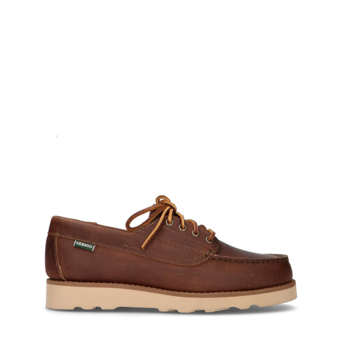 SEBAGO Stringata uomo marrone in pelle