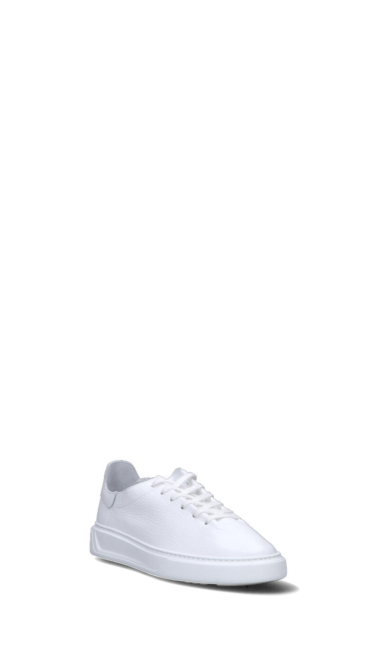 STOKTON Sneaker uomo bianca in pelle