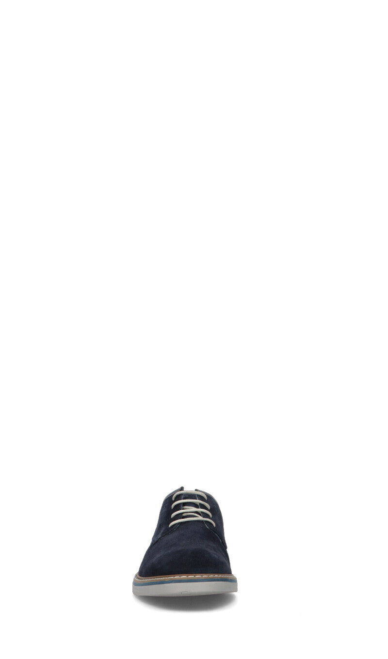 IGI&CO Stringata uomo blu in suede