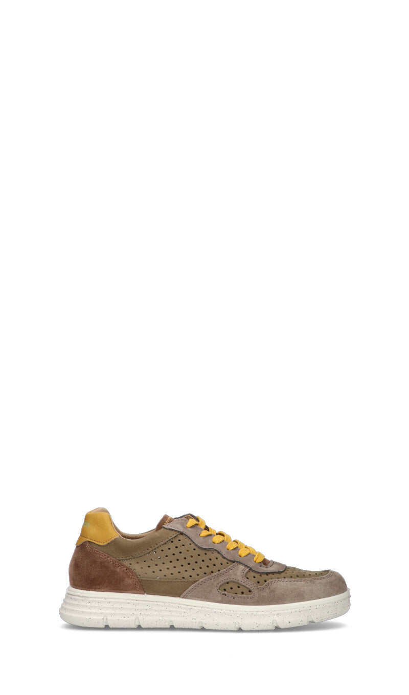 IGI&CO Sneaker uomo peltro/militare in suede