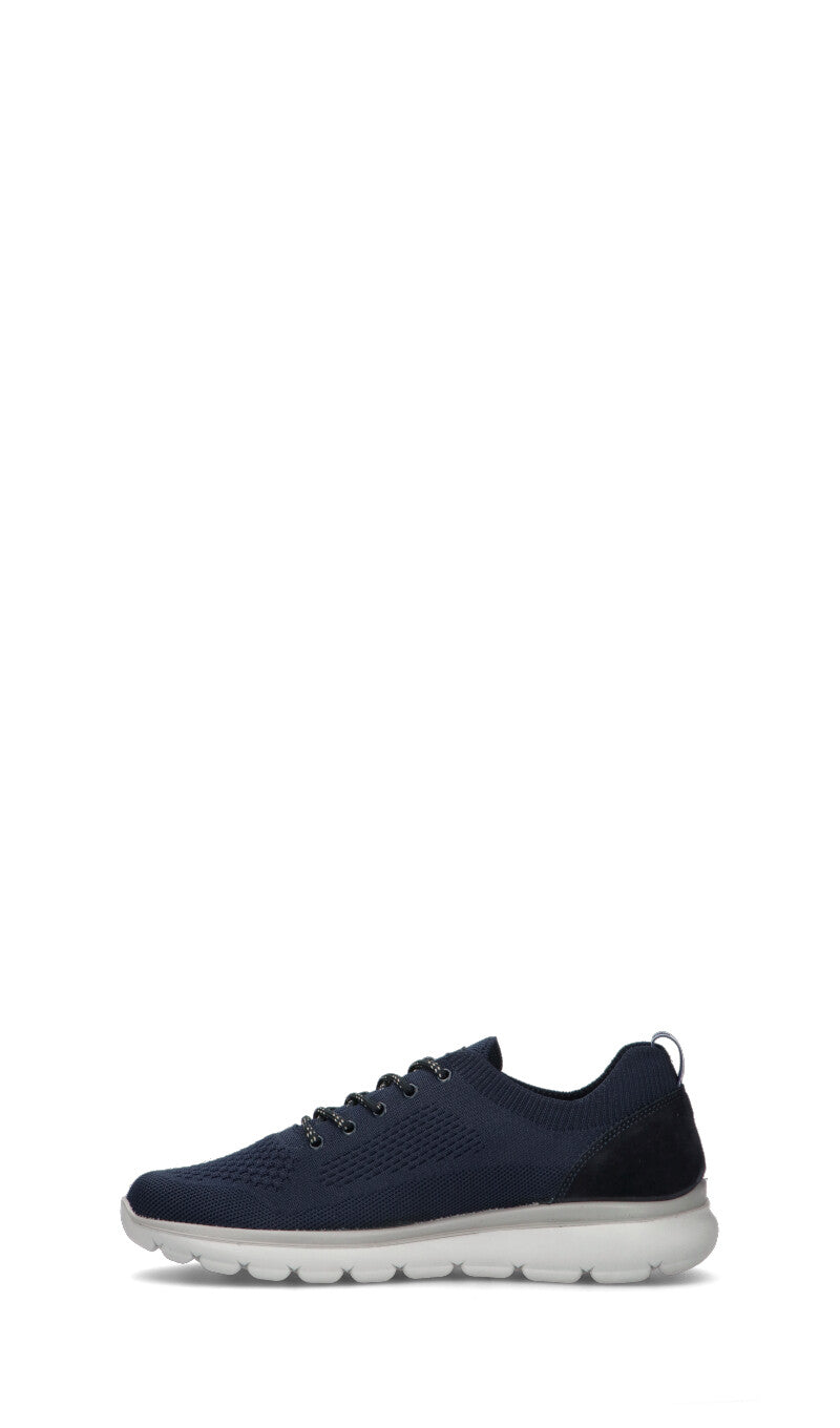 IGI&CO Sneaker uomo blu in suede