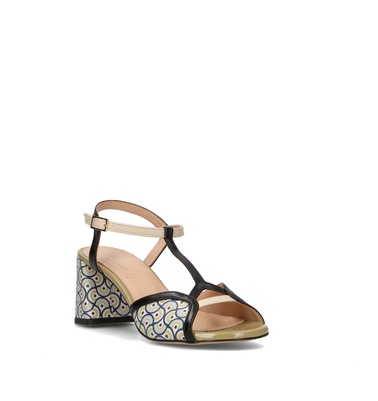 ALLESSENZA Sandalo donna multicolor